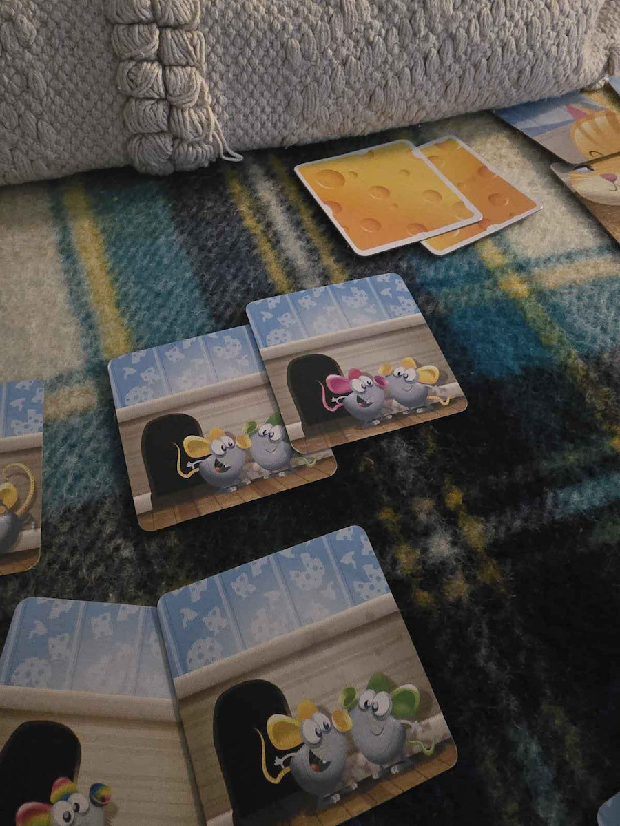 Board Game Ποντικομαχίες for 2-4 Players 3+ Years Old Giochi Preziosi
