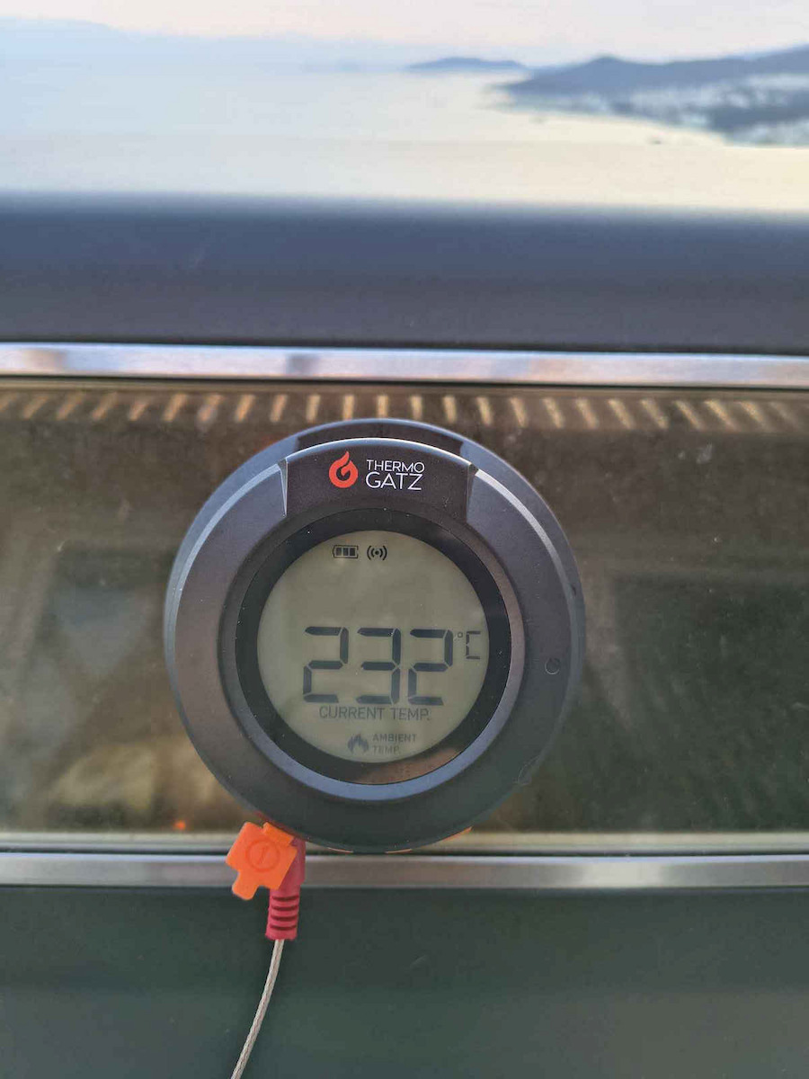 Thermogatz At02 Wireless Electronical BBQ Thermometer with Probe and Bluetooth