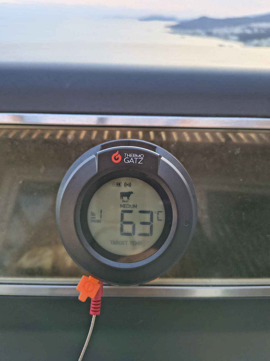 Thermogatz At02 Wireless Electronical BBQ Thermometer with Probe and Bluetooth