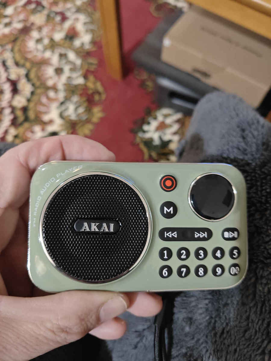 Akai Proffesional APR-500 Ραδιοφωνάκι με Bluetooth και USB Μαύρο