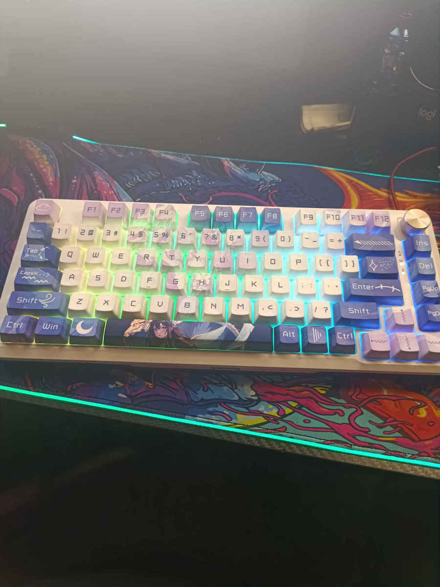 Redragon K681AGG-RGB-PRO Ασύρματο Gaming Μηχανικό Πληκτρολόγιο 75% με RGB φωτισμό (Αγγλικό US) Πολύχρωμο
