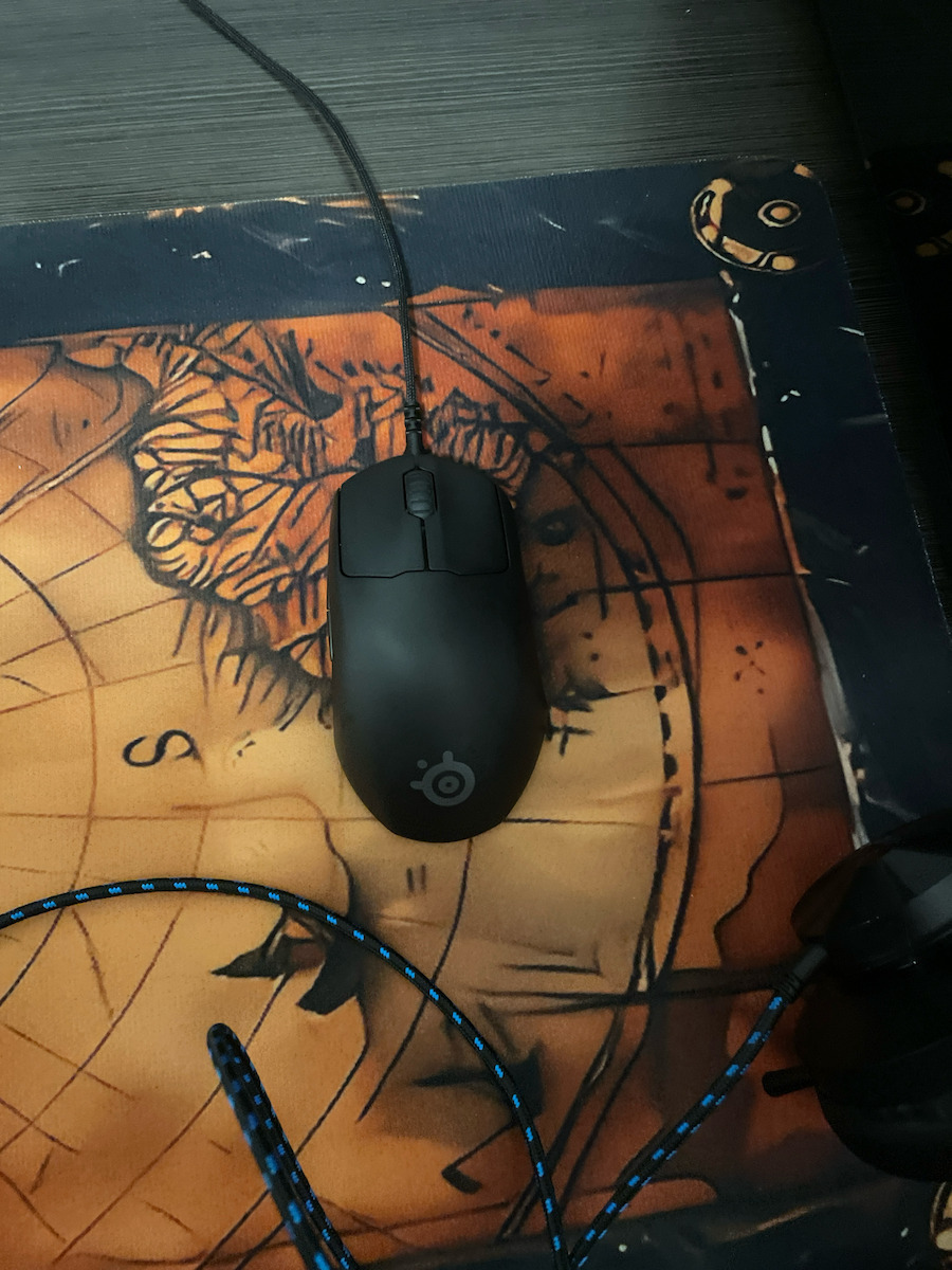 SteelSeries Prime RGB Gaming Mouse 18000 DPI Black