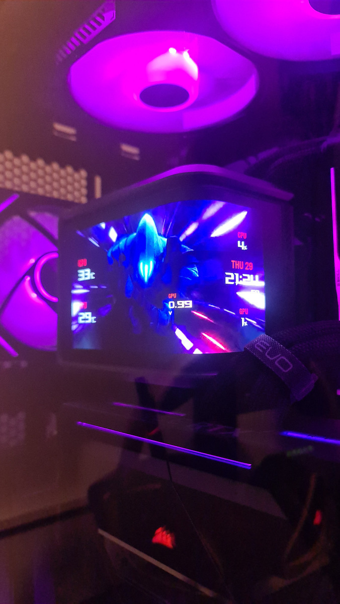Asus ROG Ryuo IV SLC 360 ARGB Water Cooling AIO CPU with 3 120mm Fans
