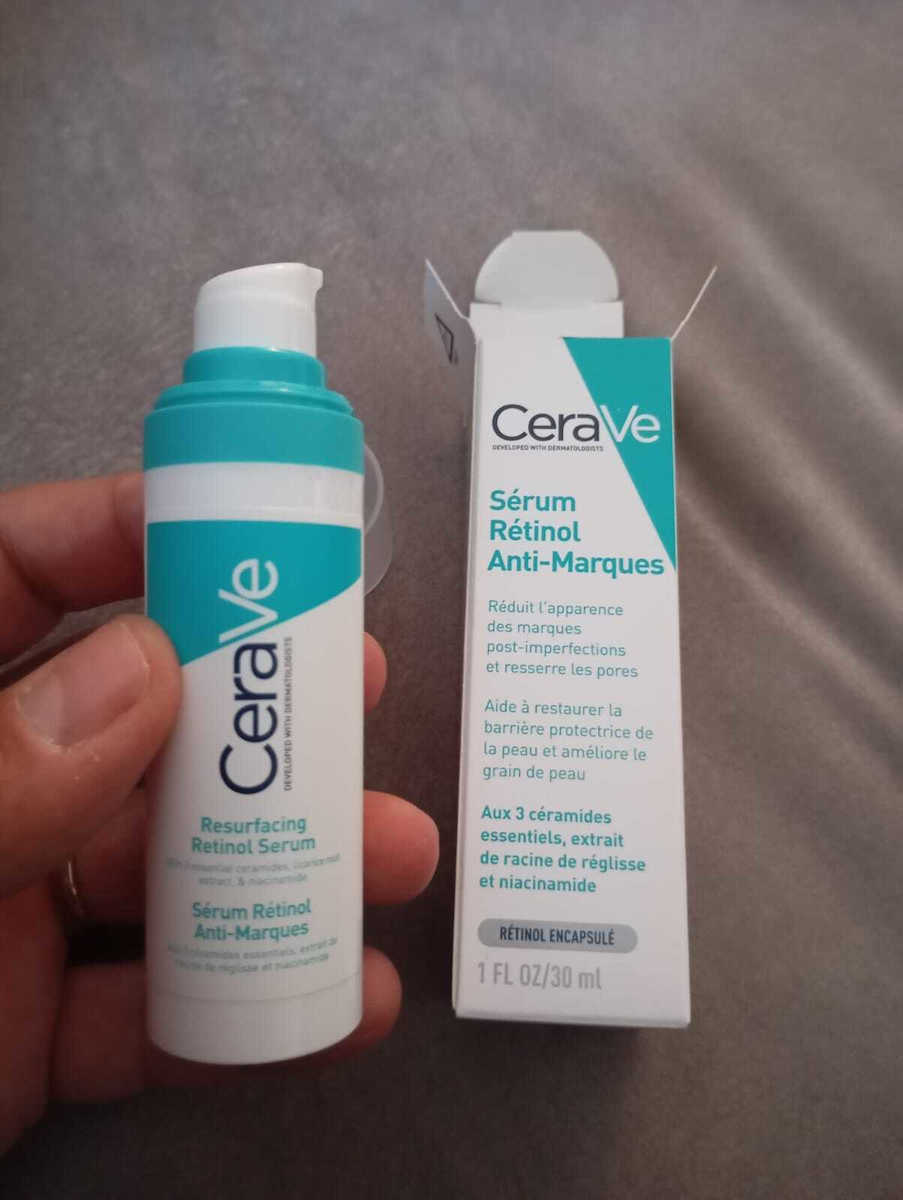 CeraVe Resurfacing Retinol Αντιγηραντικό Serum Προσώπου με Ρετινόλη & Νιασιναμίδη για Λεύκανση & Ακμή 30ml