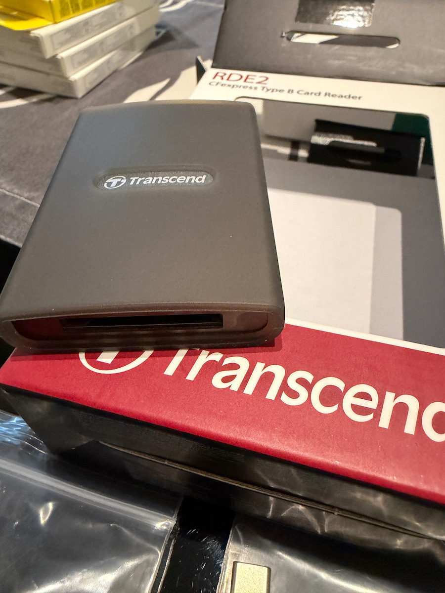 Transcend RDE2 Card Reader USB 3.2 for CFexpress Gray