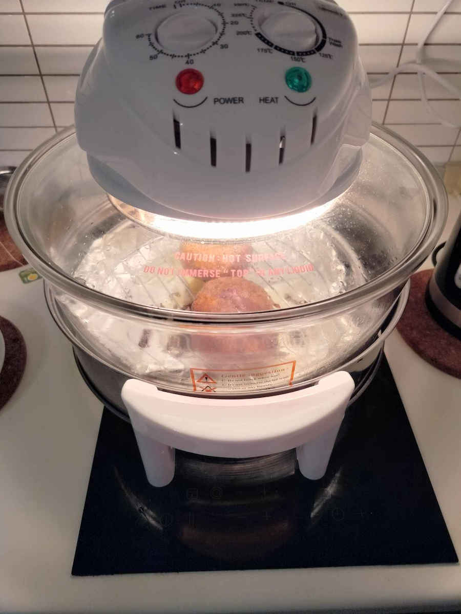 Esperanza Halogen Oven Cooker 12lt White
