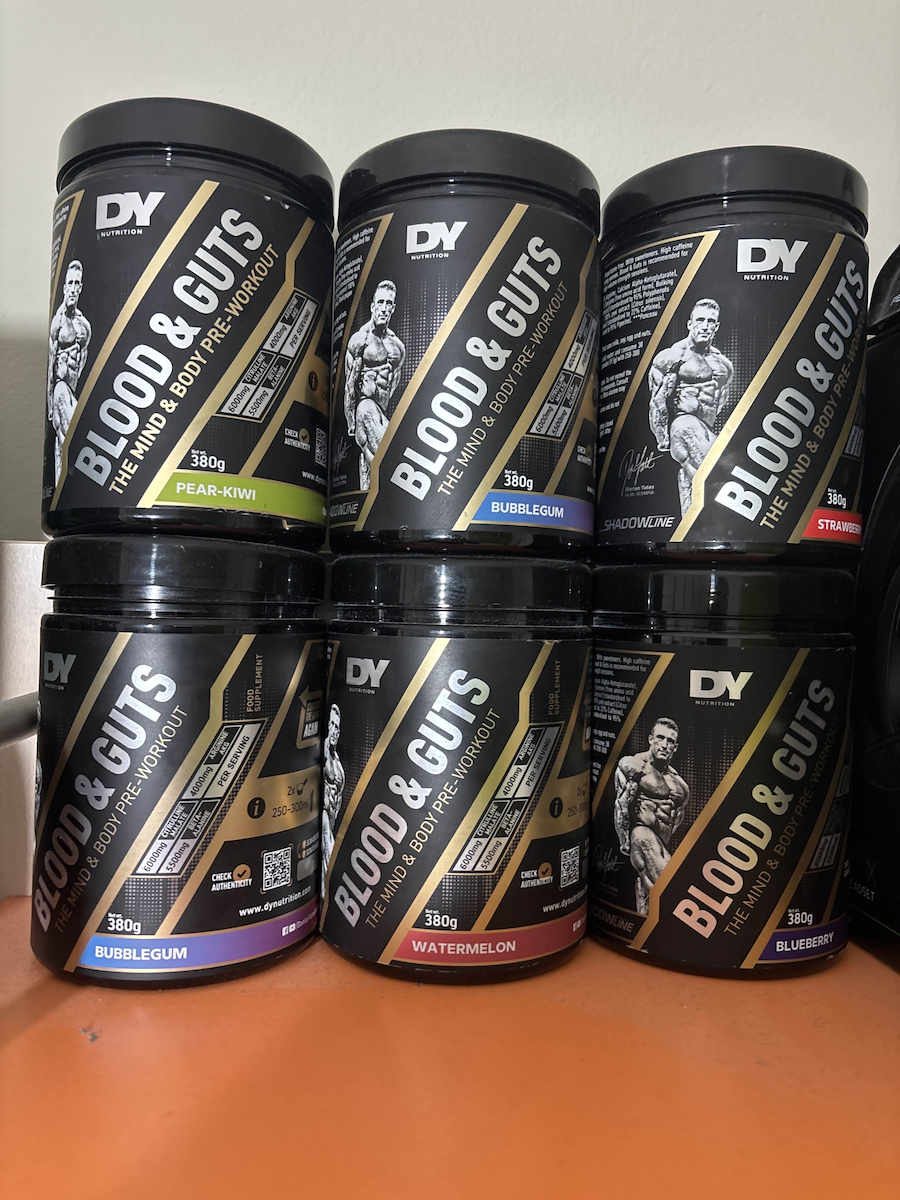 Dorian Yates Blood & Guts 380gr Cola