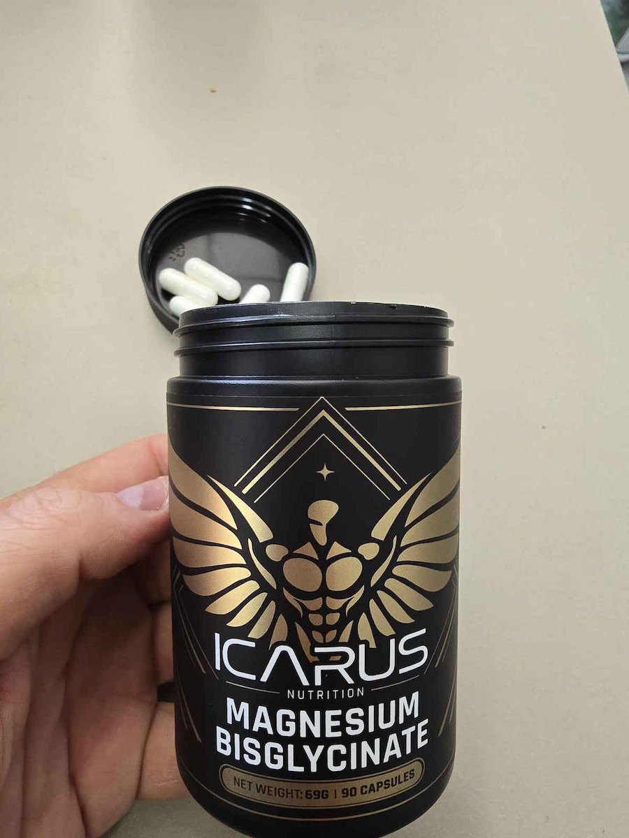 Icarus Nutrition Magnesium Bisglycinate 90 κάψουλες