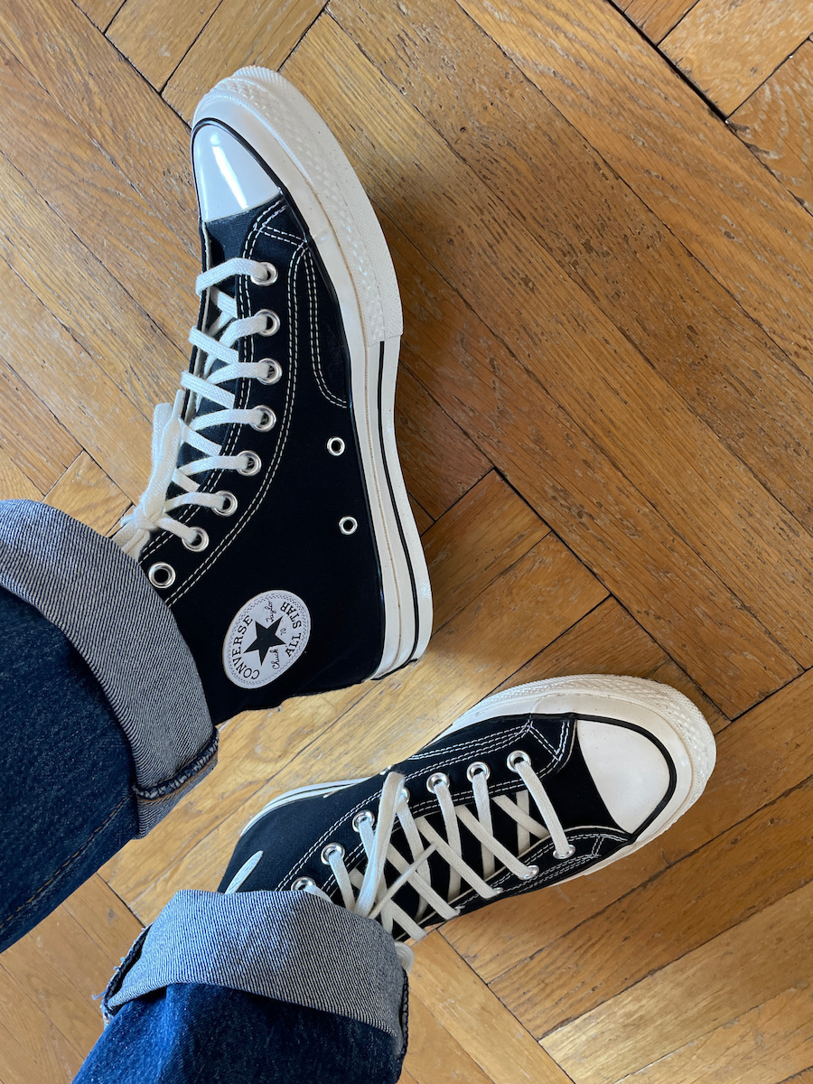 Chuck Taylor All Star 1970s Vintage Boots Black / Egret