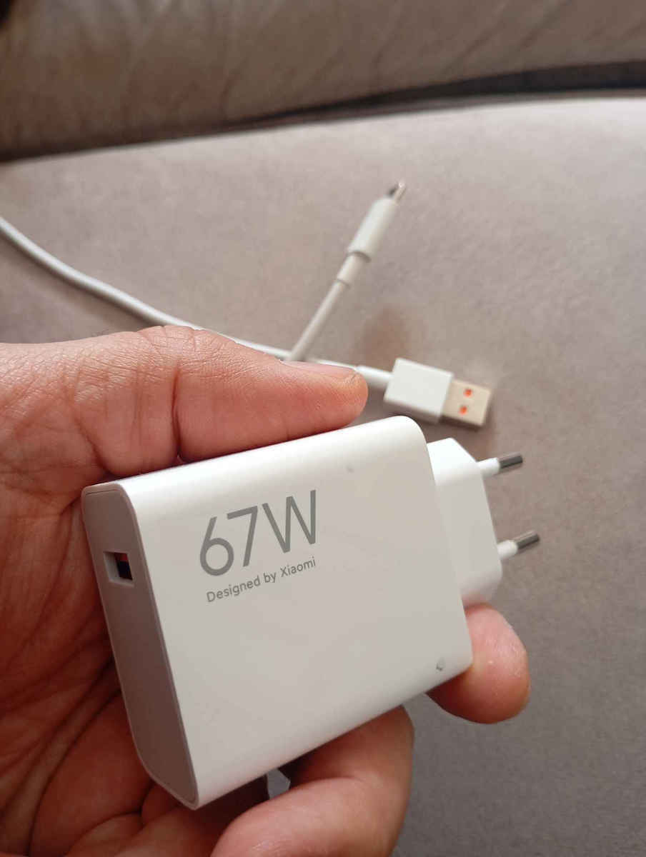 Xiaomi Φορτιστής με Θύρα USB-A και Καλώδιο USB-C 67W Power Delivery Λευκός (HyperCharge Combo BHR9465EU)