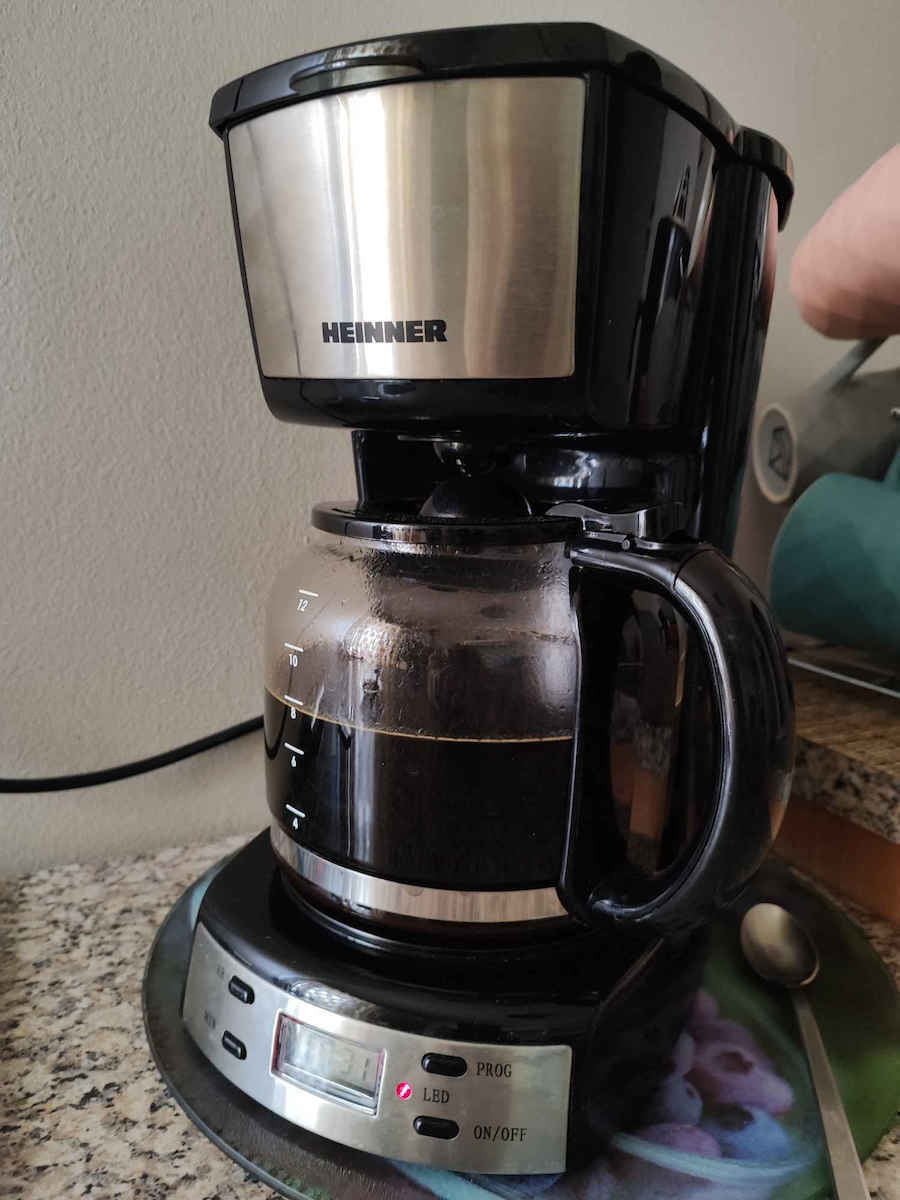 Heinner Programmable Filter Coffee Machine 950W Black