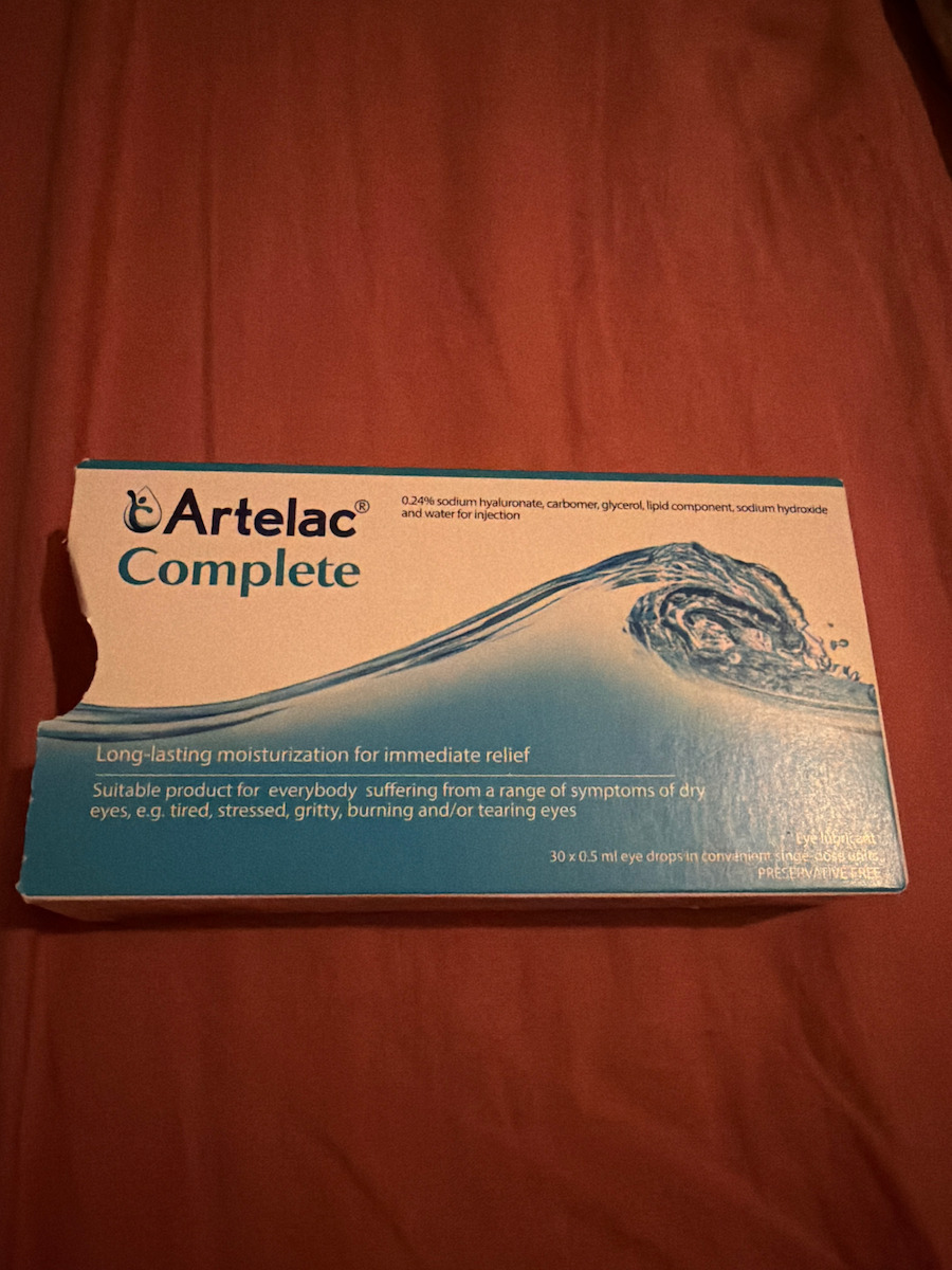 Bausch & Lomb Artelac Complete Dry Eye Drops 30x0.5ml