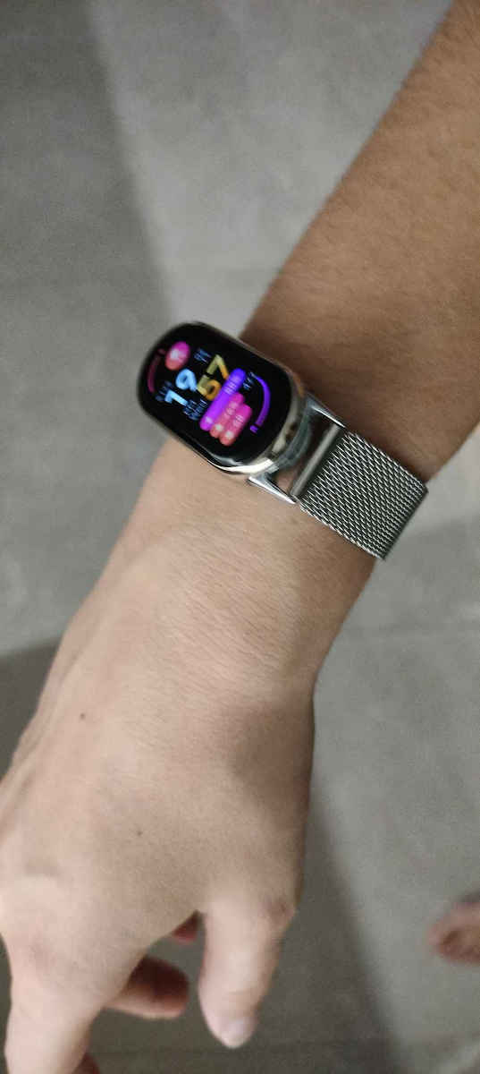 Tech-Protect MILANESEBAND Λουράκι Ανοξείδωτο Ατσάλι Γκρι (Smart Band 8 / 8 NFC)