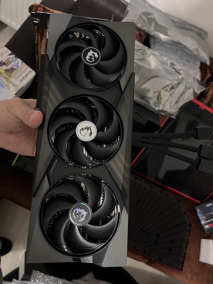 MSI GeForce RTX 5080 16GB GDDR7 Gaming Trio OC Placă Grafică