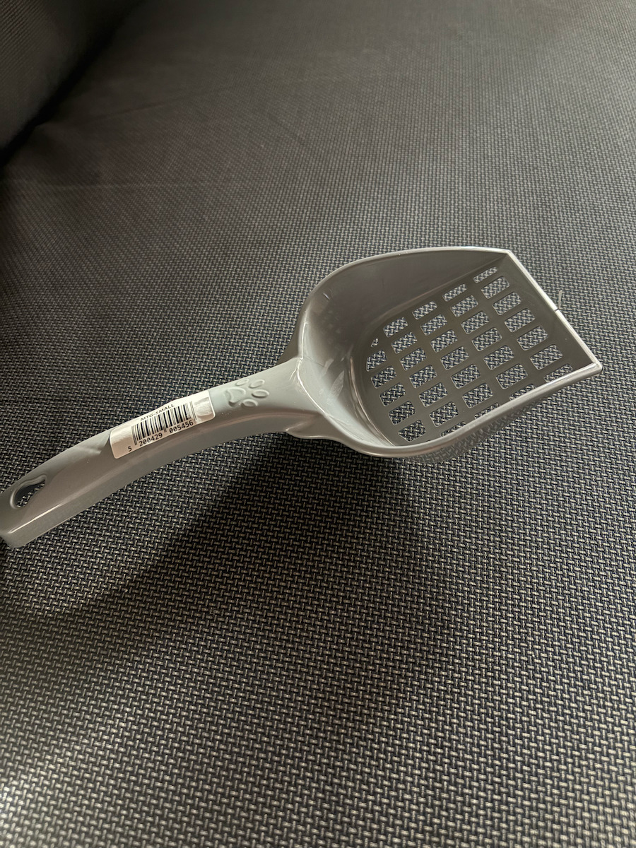 Miss Toonky Streuschaufel Grau Klein 23,5x10x4,5cm