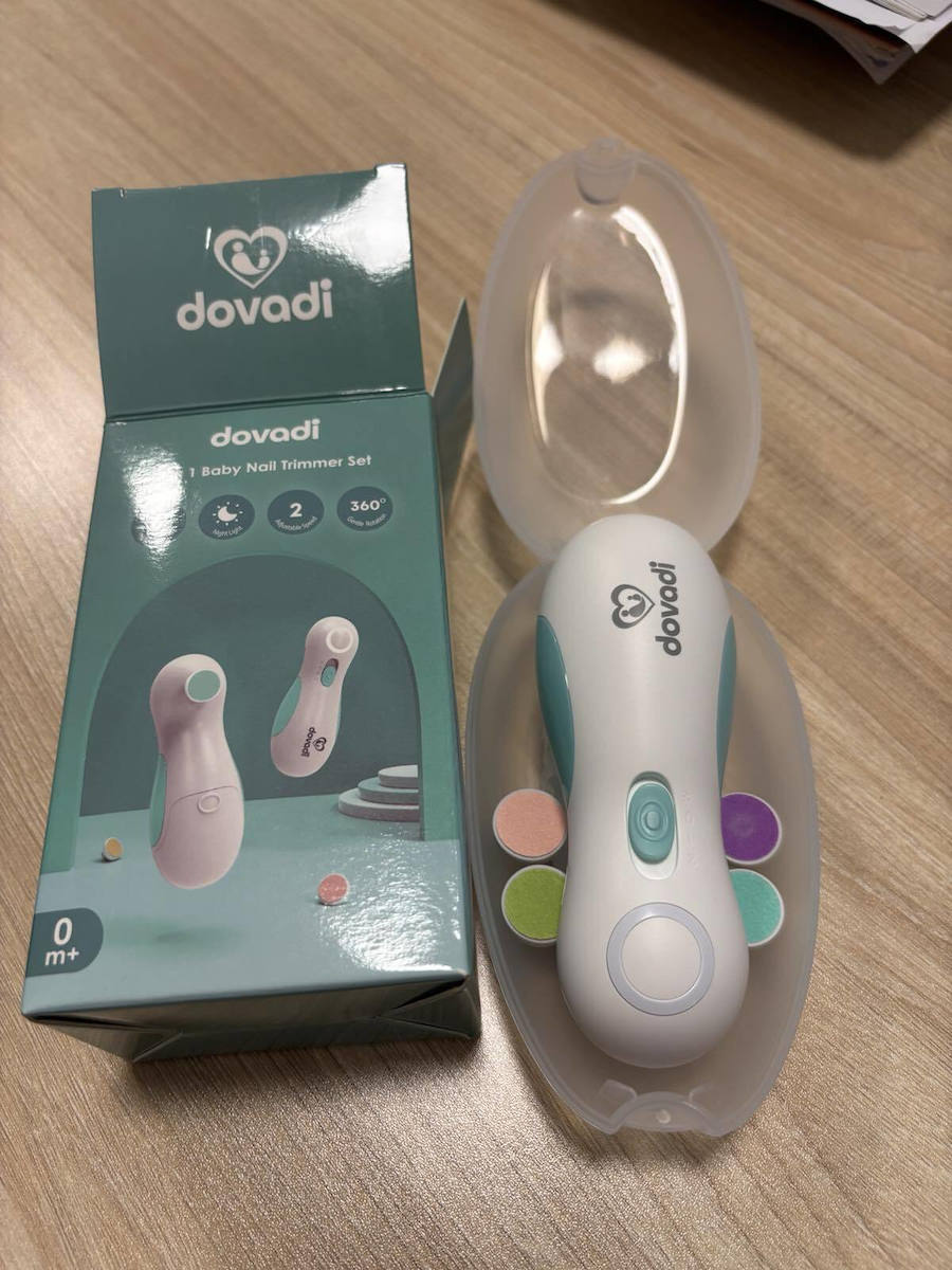 Dovadi Baby Electric Nail File White