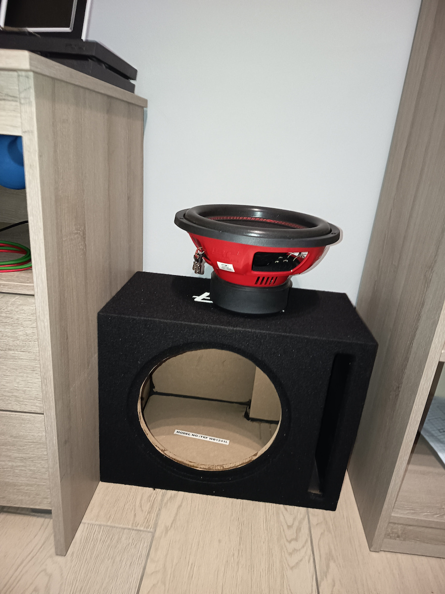 TRF VLSW125 D2 Subwoofer Αυτοκινήτου 12" 500W RMS