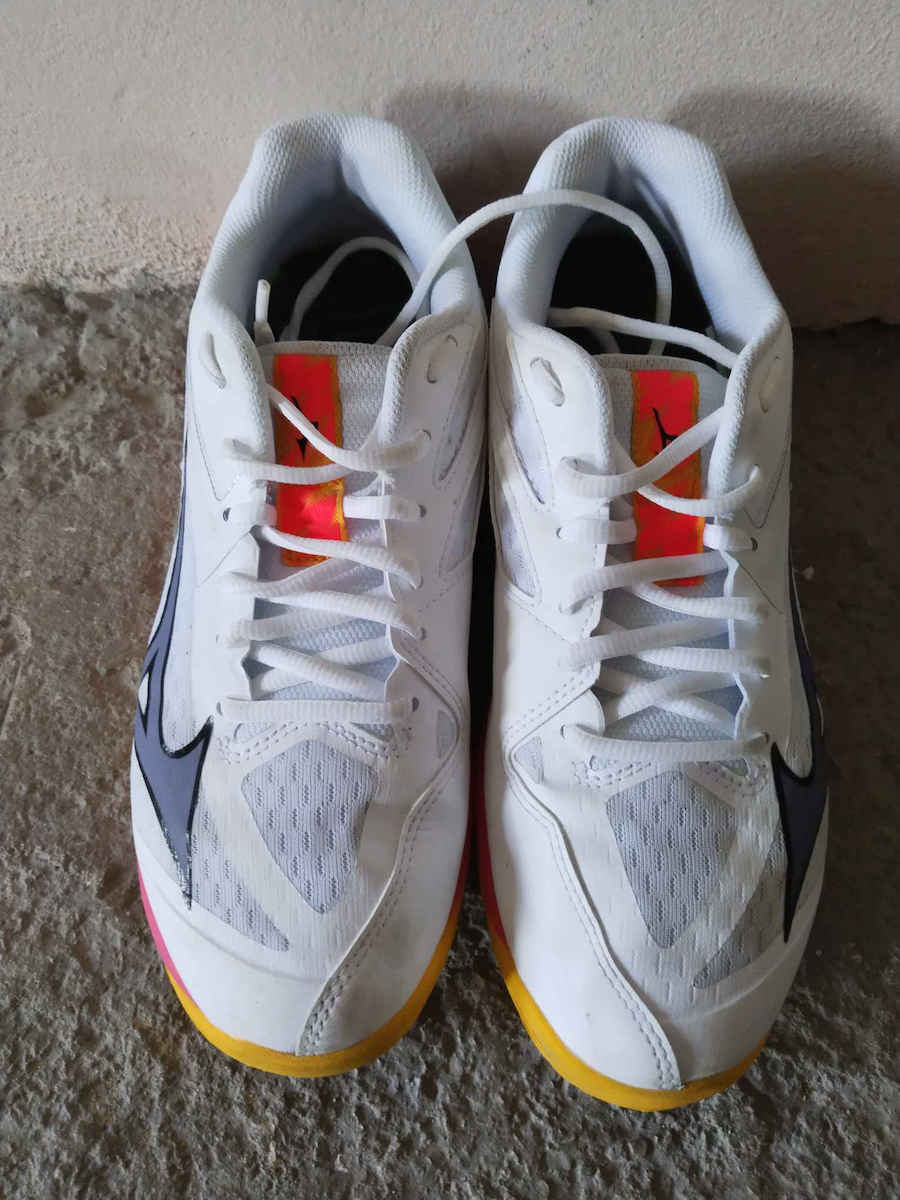 Thunder Blade Z Sport Shoes Volleyball White / Fiery Coral 2 / Citrus