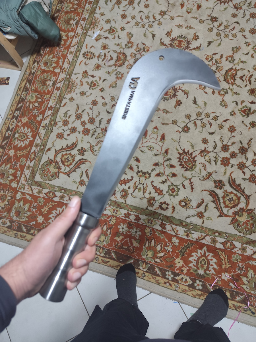 Aμπατζίδης 00475 Weeding Knife 415mmX3,5mm