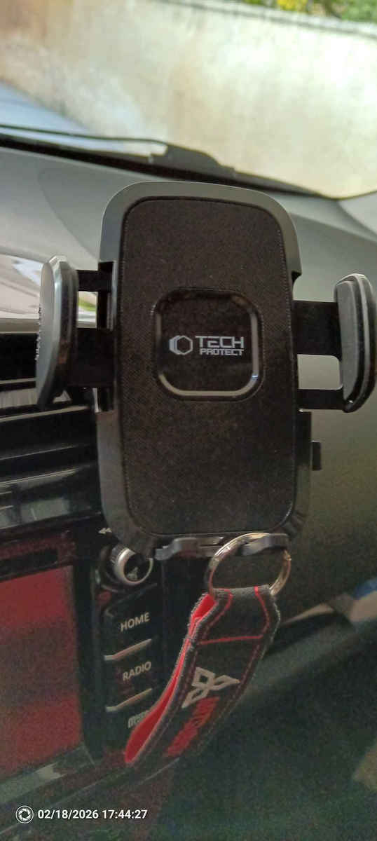 Tech-Protect V3 Auto Handyhalterung mit verstellbaren Haken Schwarz