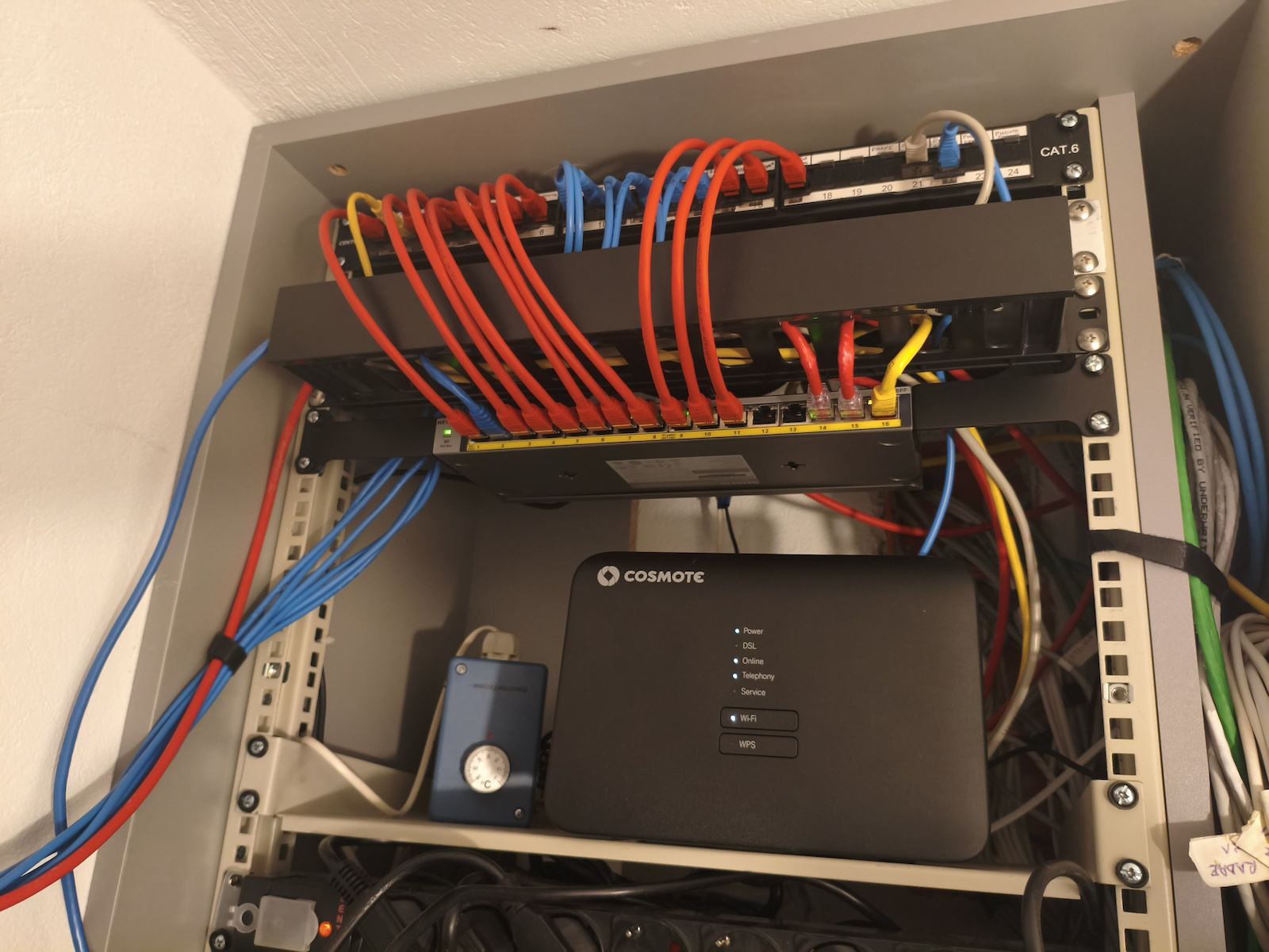 Value S/FTP Cat.6a (Gigabit) Καλώδιο Δικτύου Ethernet 0.5m Κόκκινο