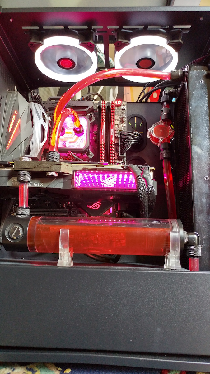 Raijintek Coeus Evo TC Gaming Midi Tower Κουτί Υπολογιστή με Πλαϊνό Παράθυρο και RGB Φωτισμό Μαύρο