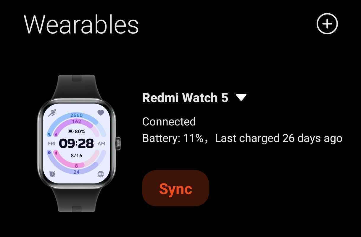 Xiaomi Redmi Watch 5 Aluminium 48mm Waterproof with Heart Rate Monitor (Silver Gray)