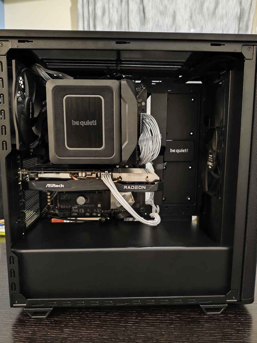 Be Quiet Pure Base 501 Midi Tower Κουτί Υπολογιστή Airflow Black
