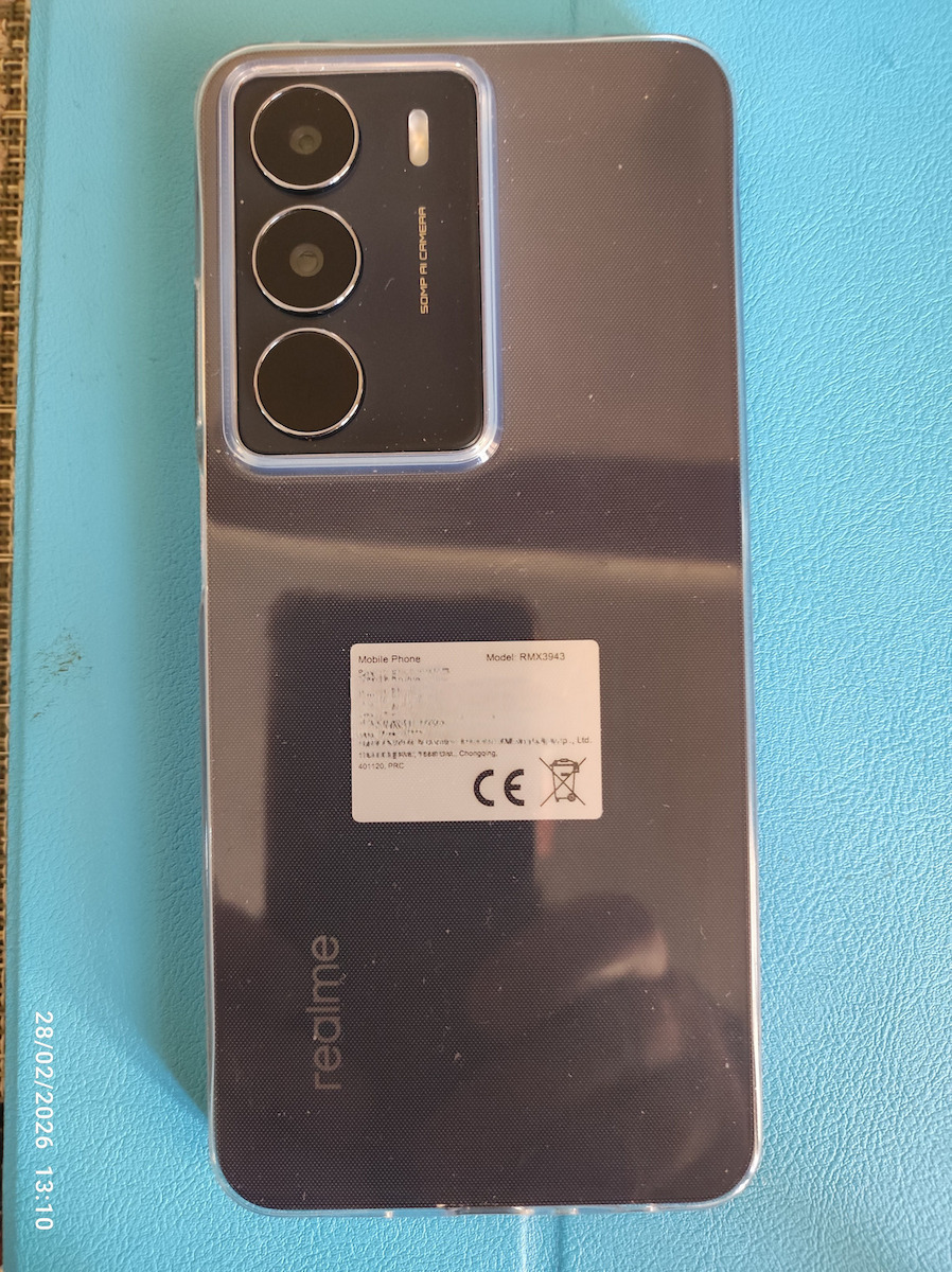 Realme 14X 5G Dual SIM (8GB/256GB) Carbon Black | Skroutz.mt
