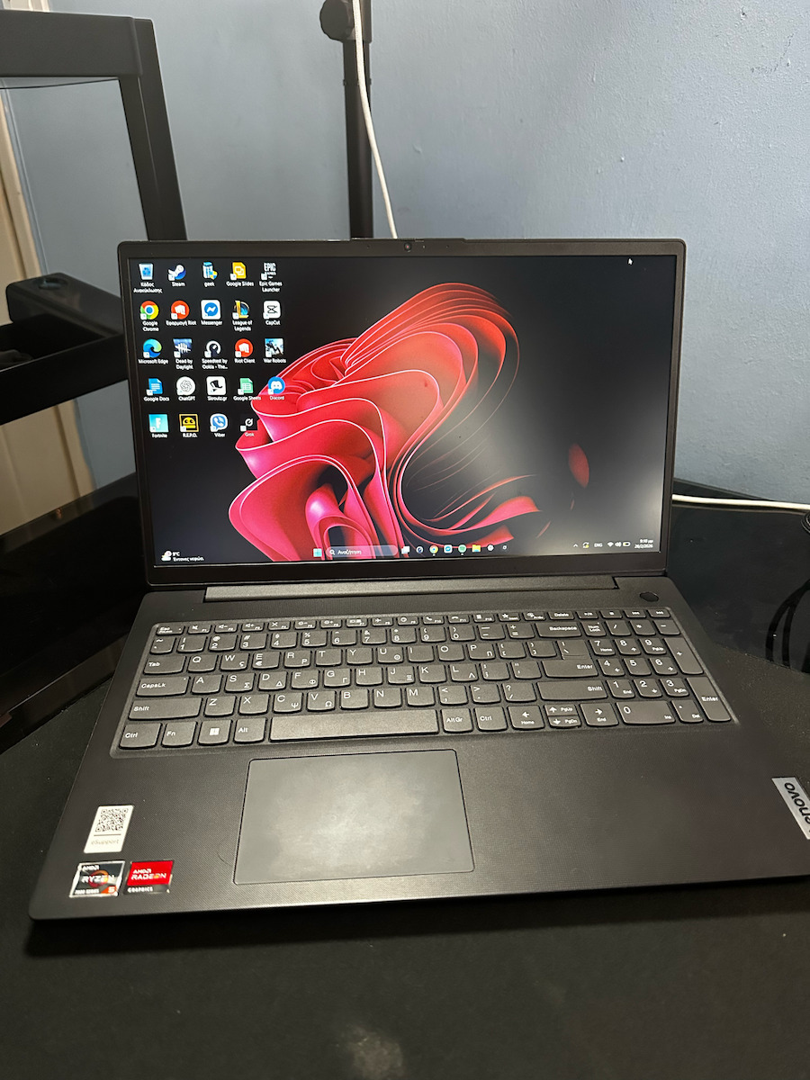 Lenovo V15 G4 AMN 15.6" FHD (Ryzen 5-7520U/16GB/512GB SSD/No OS) (International English Keyboard)