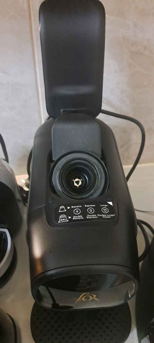 Philips Barista Sublime Pod Coffee Machine L'Or Pressure 19bar Black
