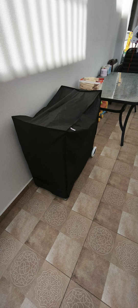 Rayen Grill Cover Black with UV Protection 80cmx47cmx84cmcm