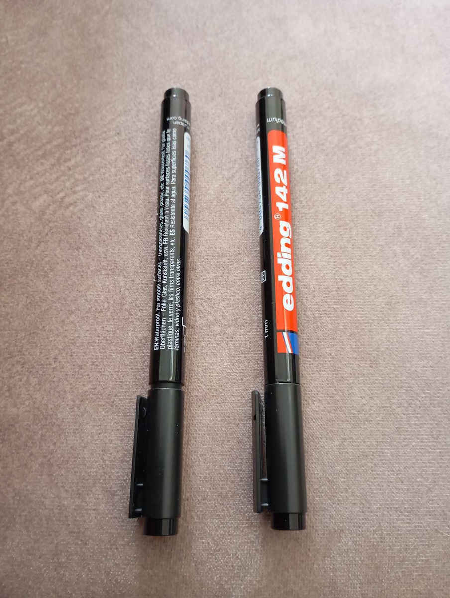 Edding Перманентен Маркер 0.1мм BLACK 4-142001