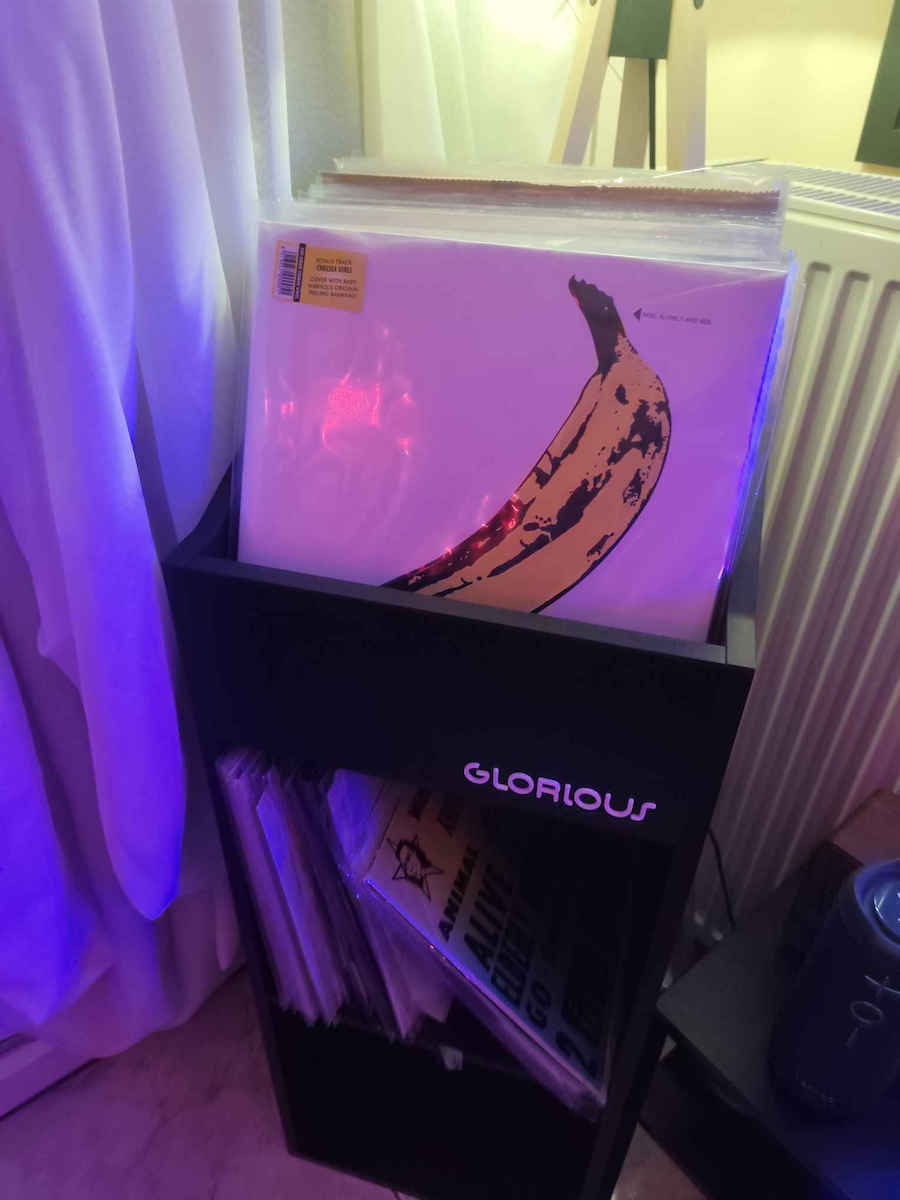 Glorious Stand Βινυλίων Record Rack 330 White