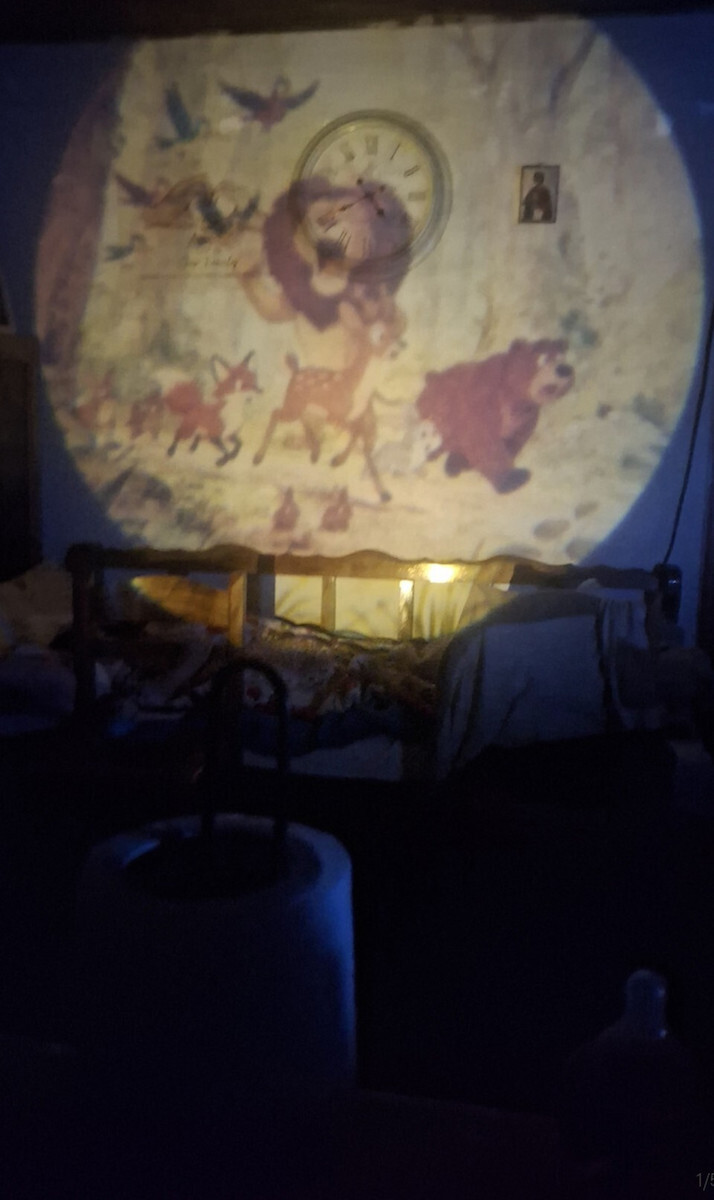 Hellenic Ideas Sleep Comforter Fairytale Projector with New Stories with Sounds for 36+ Months