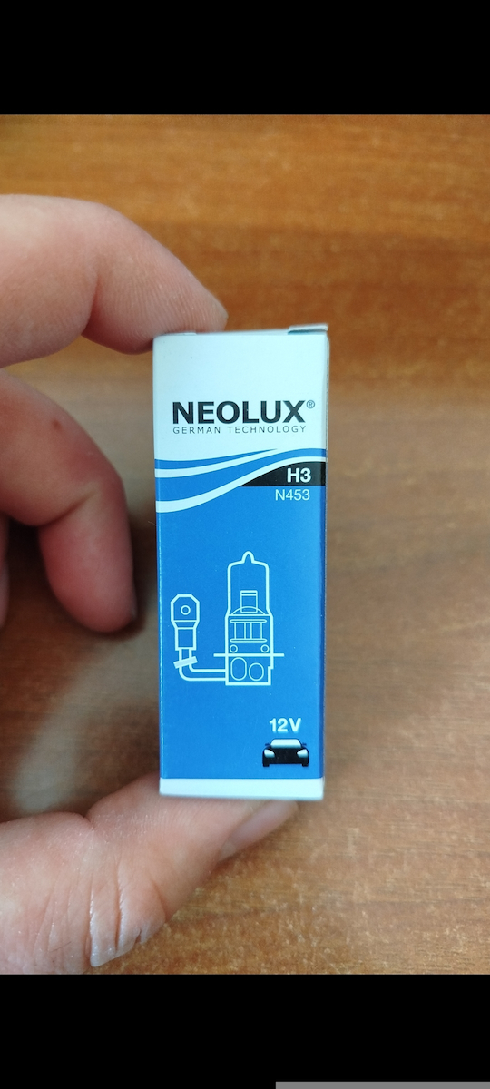 Neolux Λάμπα Αυτοκινήτου Standard H3 Αλογόνου 3200K Θερμό Λευκό 12V 55W