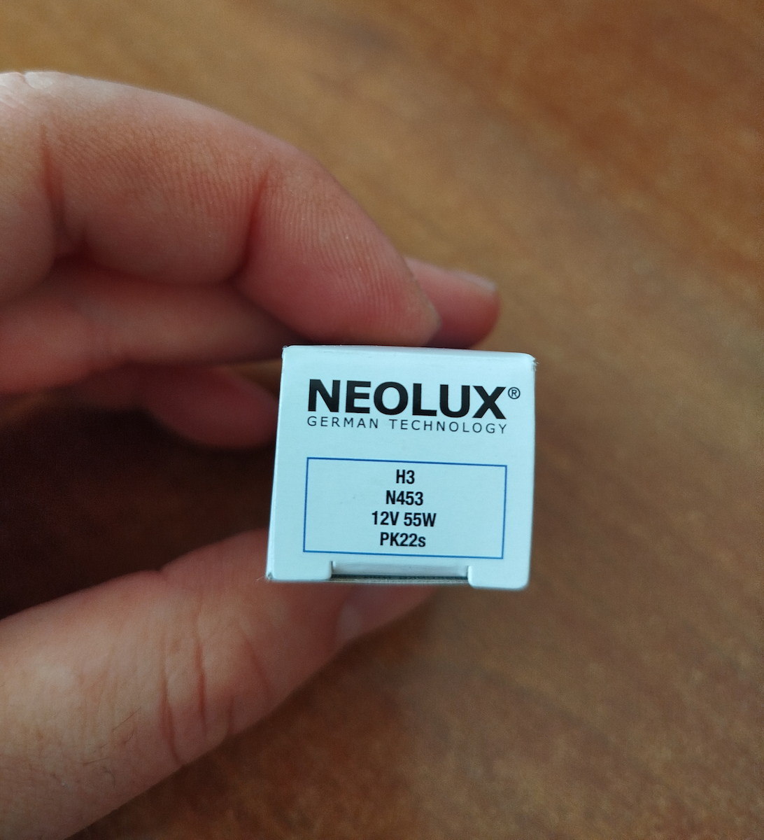 Neolux Λάμπα Αυτοκινήτου Standard H3 Αλογόνου 3200K Θερμό Λευκό 12V 55W