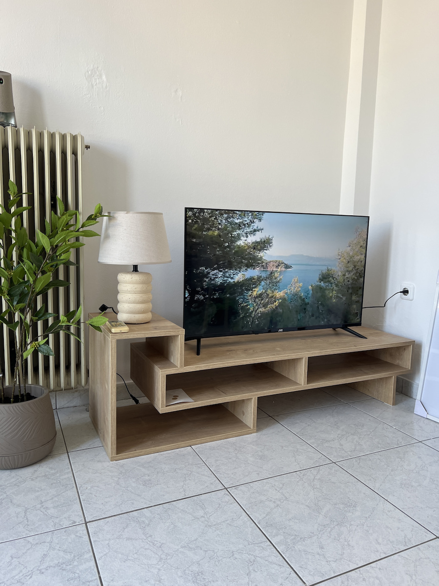 TV Stand Tetra Natural M136.7xD40xH42cm
