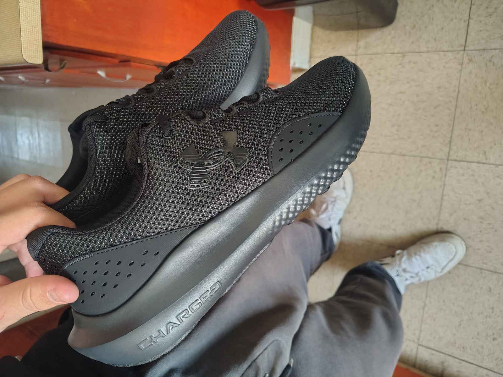 Charged Surge 4 Sport Shoes Running Black