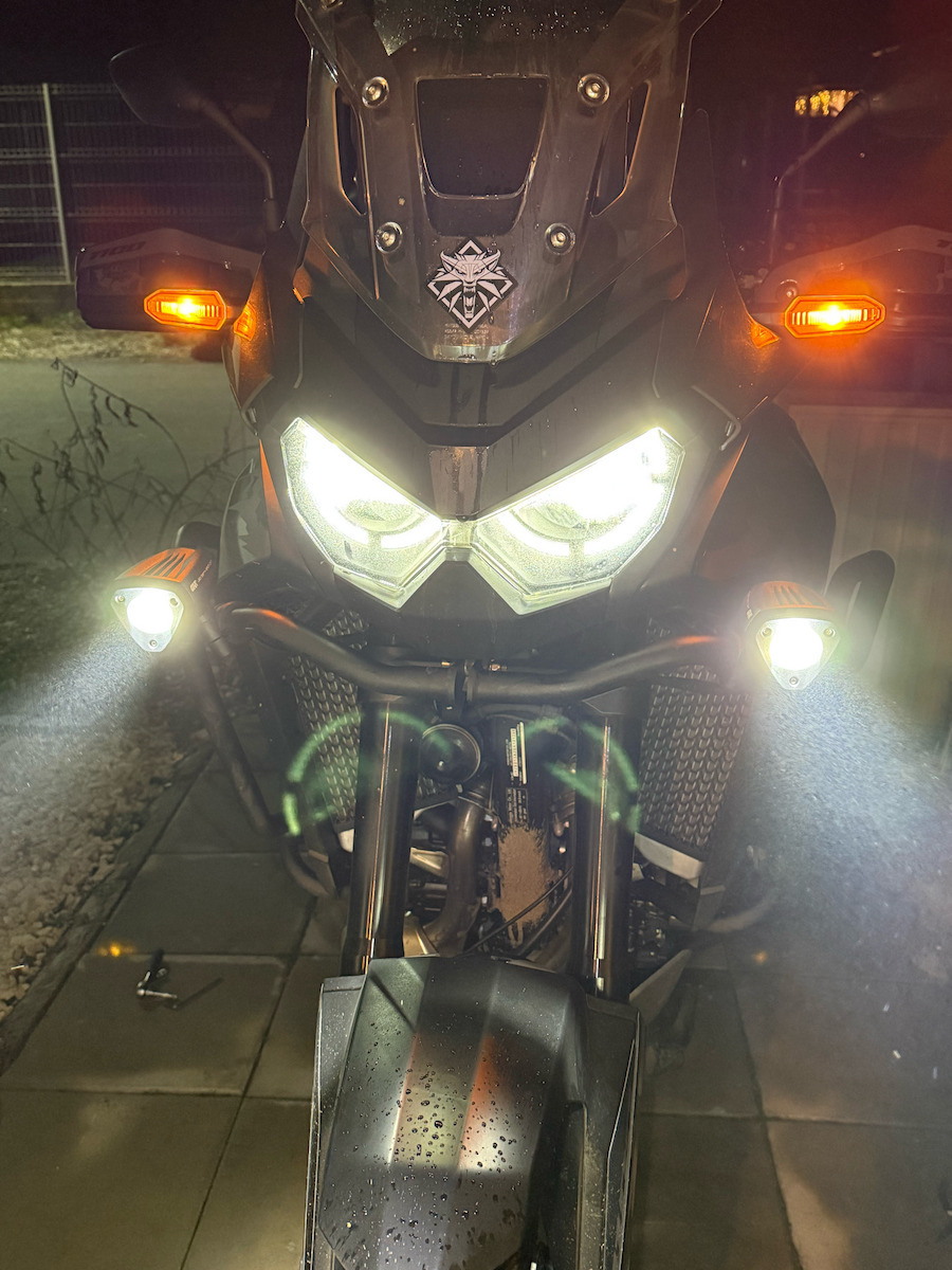 Προβολάκια S312_led Αλουμινίου Μαύρα Σετ Givi