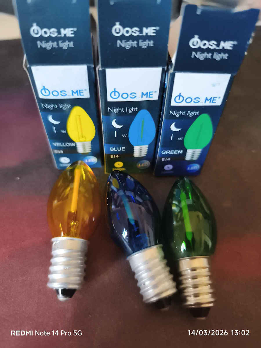 Fos me Night Light Bulb 0.5W for E14 Socket