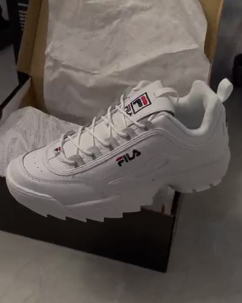 Disruptor Ii Premium Bărbătești Chunky Sneakers Albi