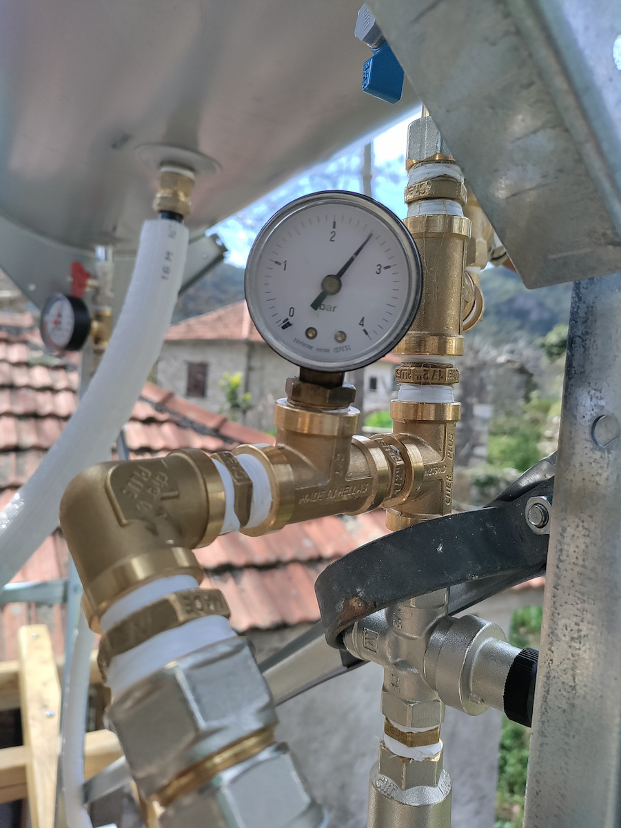 Aquasystem VS 18 Vertical Solar Expansion Tank 18lt
