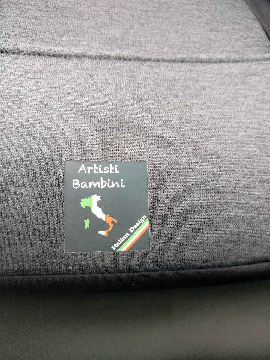 Artisti - Bambini Baby Car Seat Booster i-Size with Isofix Gray 22-36 kg