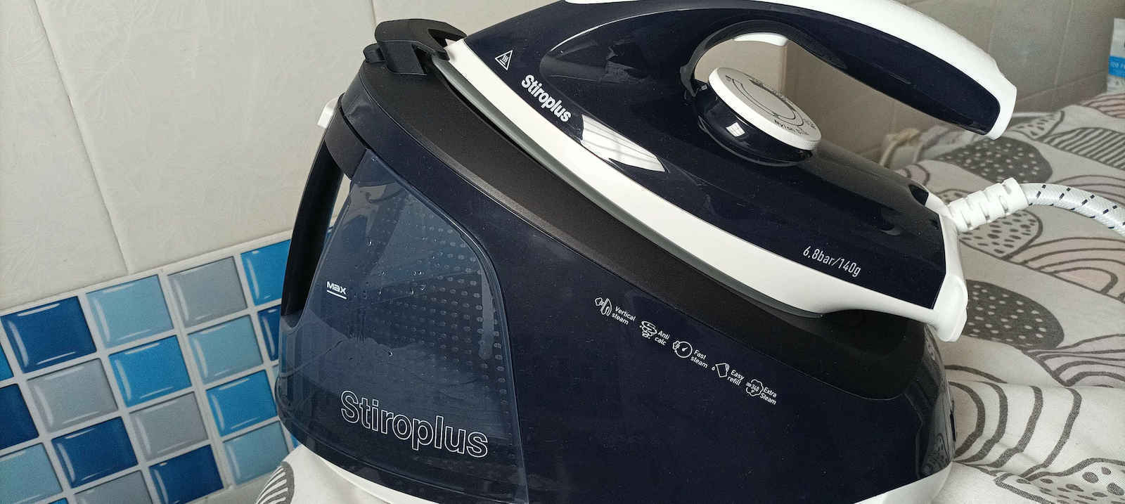 Stiroplus SP-2010 Σύστημα Σιδερώματος Πίεσης 6.8bar με Δοχείο 1.8lt