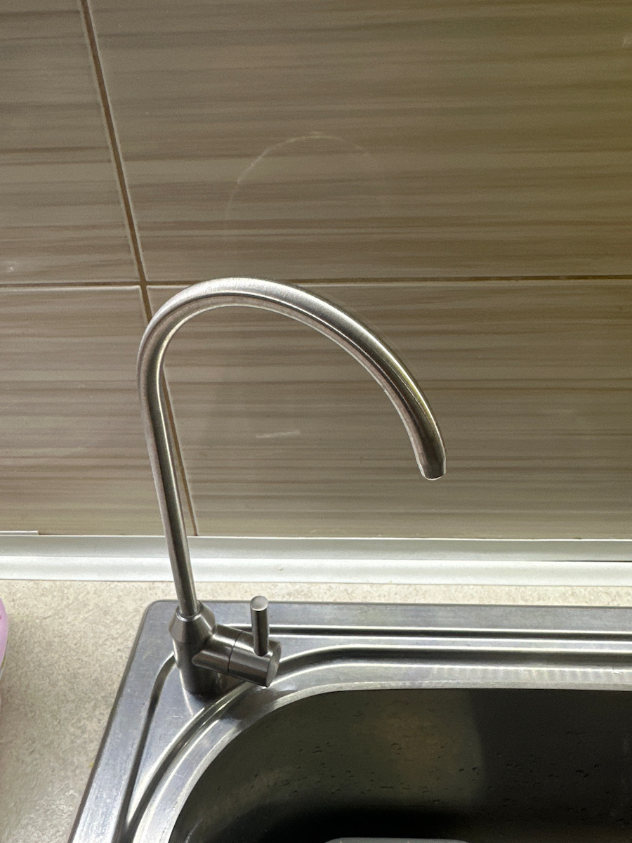 Βρύση για Φίλτρα Νερού Inox 1/4"