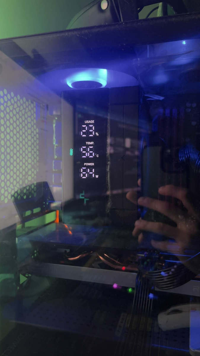 Deepcool AK400 Digital Pro Ψύκτρα Επεξεργαστή για Socket AM4/AM5/1200/115x/1700 με RGB Φωτισμό
