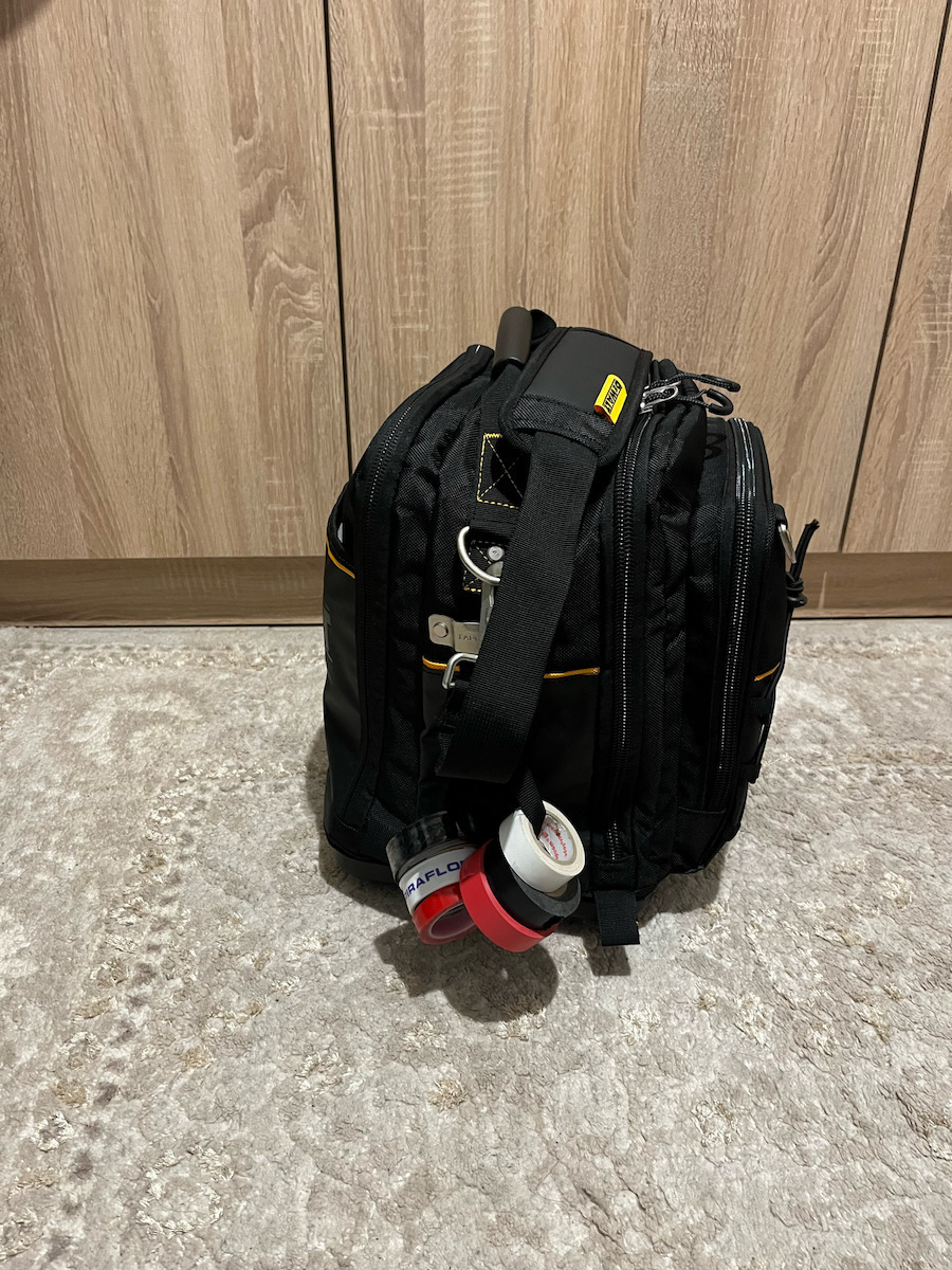DEWALT Waterproof Black Shoulder Bag