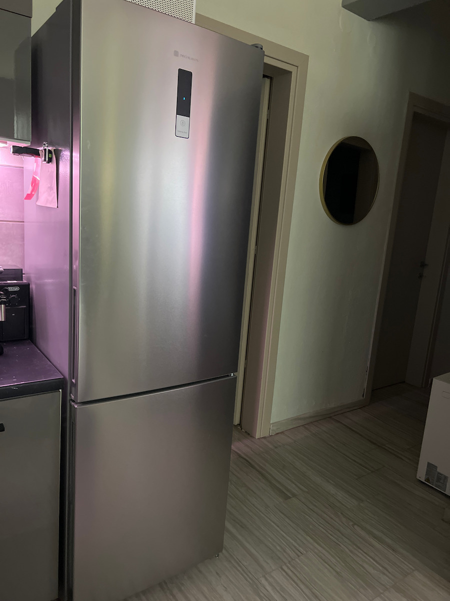 Morris Ψυγειοκαταψύκτης 310lt Total NoFrost Υ188xΠ59.5xΒ63εκ. Inox T73314DBN