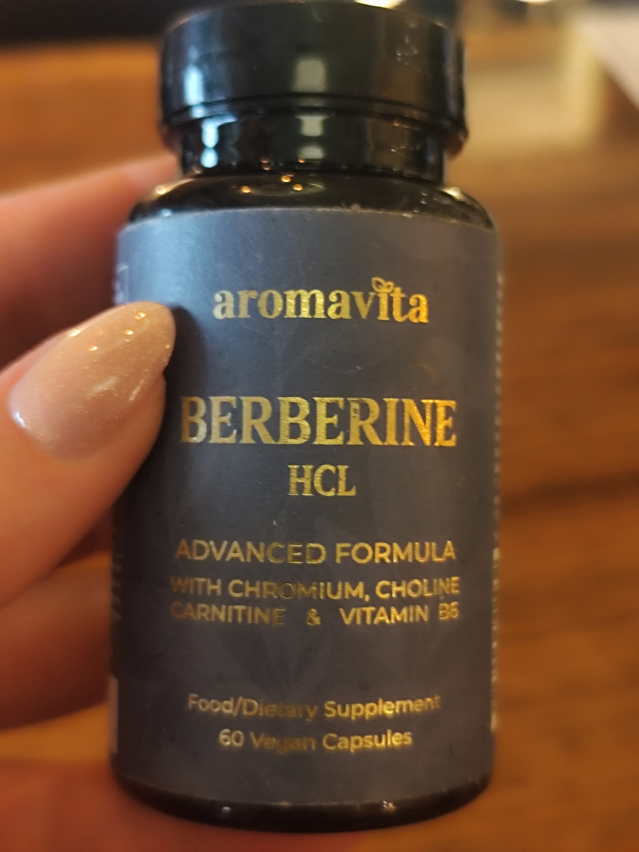 Aromavita Berberine Advanced Metabolism Complex 500mg 60 veg. caps